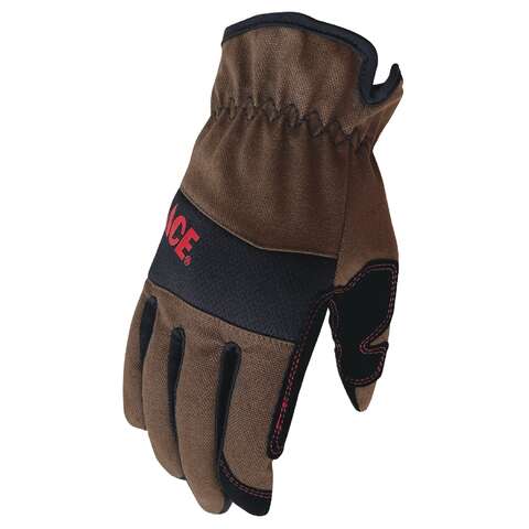 Ace Utility Gloves Black/Brown XL 1 pk