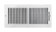 Tru Aire 6 in. H X 14 in. W 2-Way Powder Coat White Steel Wall/Ceiling Register