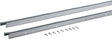M-D 68429 Jamb Weatherstrip Kit, 1/4 in Thick, Aluminum/Vinyl