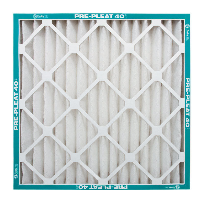 Flanders 16 in. W X 16 in. H X 2 in. D Synthetic 8 MERV Pleated Air Filter 1 pk, Pack of 12