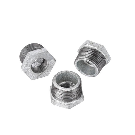 STZ Industries 4 in. MIP each X 2 in. D FIP Galvanized Malleable Iron Hex Bushing