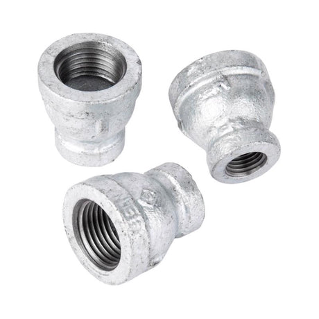 STZ Industries 3 in. FIP each X 2 in. D FIP Galvanized Malleable Iron Reducing Coupling