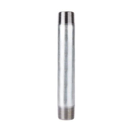 STZ Industries 3 in. MIP each X 3 in. D MIP Galvanized Steel 8 in. L Nipple