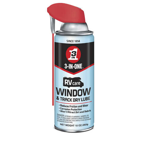 3-IN-ONE Smart Straw Window and Track Dry Lubricant 10 oz