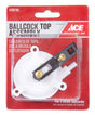 Ace 3 Screw Ballcock Repair Kit Black Plastic