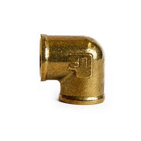 ATC 1/4 in. FPT X 1/8 in. D FPT Brass 90 Degree Elbow, Pack of 5