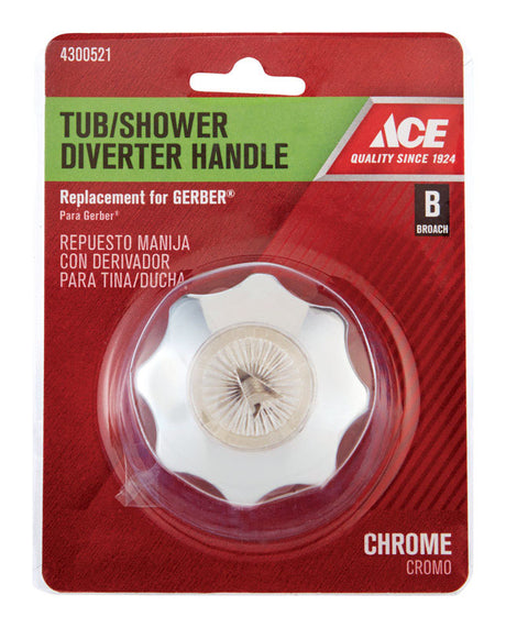 Ace For Gerber Chrome Tub and Shower Faucet Handles