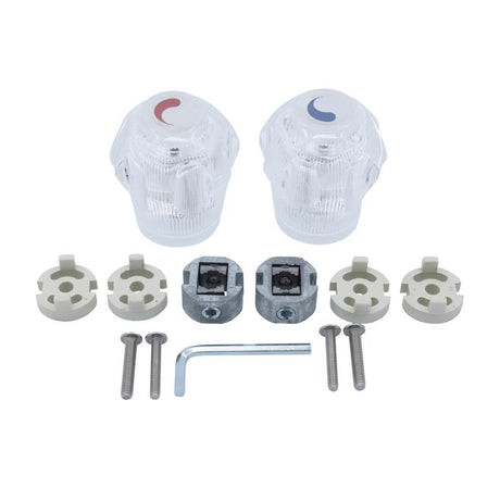 Ace For Universal Clear Tub and Shower Faucet Handles