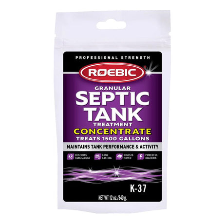 Roebic Granules Septic System Treatment 12 oz, Pack of 4