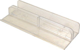 Prime-Line M 6067 Series Door Guide, 4-1/16 in L x 1-5/8 in W Dimensions, Plastic, Clear