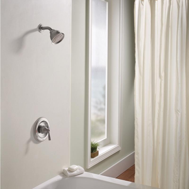 Moen Banbury 1-Handle Brushed Nickel Tub and Shower Faucet