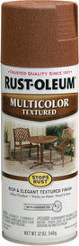 Rust-Oleum 239122 Spray Paint Texture, Solvent, Rustic Umber, 12 oz Can