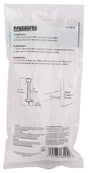 ProSource CL-208P-SN-PS Heavy-Duty Rigid Door Stop, 1 in Dia Base, 3 in Projection, Die-Cast Zinc & Plastic