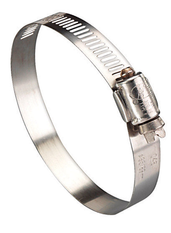 Ideal Tridon Hy Gear 1/2 in to 1-1/4 in. SAE 12 Silver Hose Clamp Stainless Steel Marine, Pack of 10