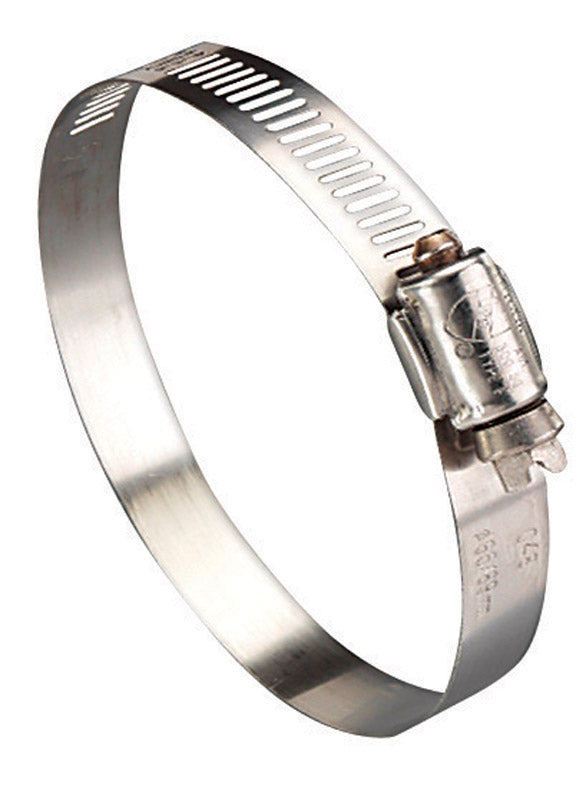 Ideal Tridon Hy Gear 5 in to 7 in. SAE 104 Silver Hose Clamp Stainless Steel Band, Pack of 10