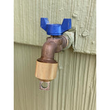 Conservco 3/4 in. Hose MPT Anti-Siphon Brass Hose Bibb Lock