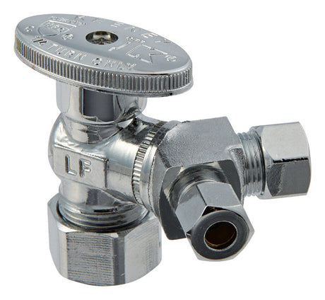 Ace Compression Compression Brass Dual Shut-Off Valve