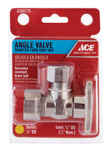 Ace Compression Compression Brass Shut-Off Valve