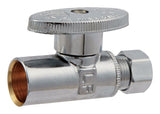 Ace Sweat Compression Brass Shut-Off Valve
