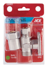 Ace CPVC Compression Brass Shut-Off Valve