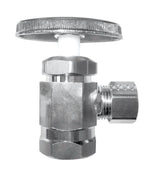 Ace 1/2 in. FIP X 3/8 in. Compression Brass Shut-Off Valve