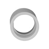 Charlotte Pipe Schedule 40 3/4 in. Slip X 3/4 in. D Slip PVC Coupling 1 pk, Pack of 25