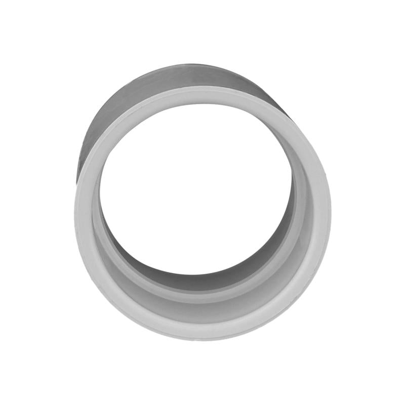 Charlotte Pipe Schedule 40 1-1/2 in. Slip X 1-1/2 in. D Slip PVC Coupling 1 pk, Pack of 25