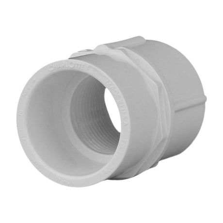 Charlotte Pipe Schedule 40 3/4 in. Slip X 3/4 in. D FPT PVC Pipe Adapter 1 pk, Pack of 25