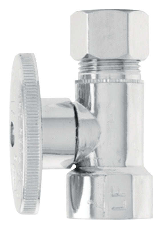 Keeney 1/2 in. FIP in. X 1/2 in. Brass Shut-Off Valve