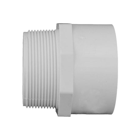 Charlotte Pipe Schedule 40 2 in. Slip X 2 in. D MPT PVC Pipe Adapter 1 pk
