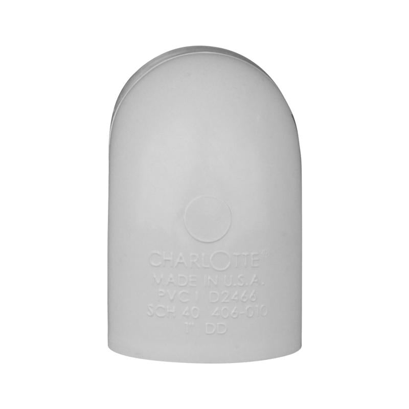 Charlotte Pipe Schedule 40 1 in. Slip X 1 in. D Slip PVC Elbow 1 pk, Pack of 25