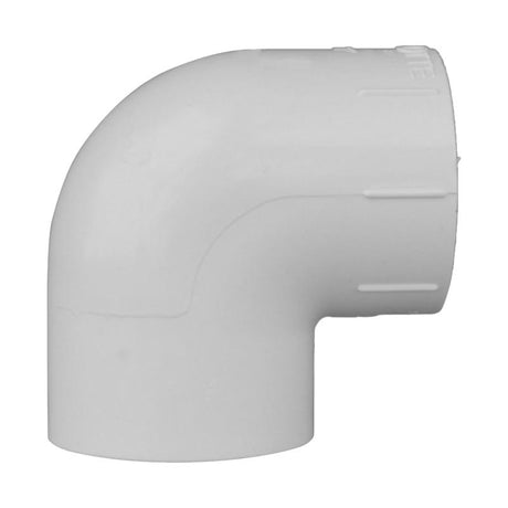 Charlotte Pipe Schedule 40 1-1/2 in. Slip X 1-1/2 in. D Slip PVC Elbow 1 pk, Pack of 25