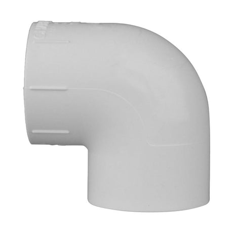 Charlotte Pipe Schedule 40 1-1/2 in. Slip X 1-1/2 in. D Slip PVC Elbow 1 pk, Pack of 25