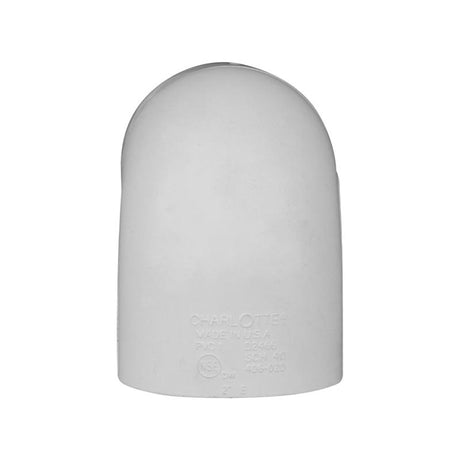 Charlotte Pipe Schedule 40 2 in. Slip X 2 in. D Slip PVC Elbow 1 pk