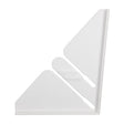 Danco White Plastic Shower Guard
