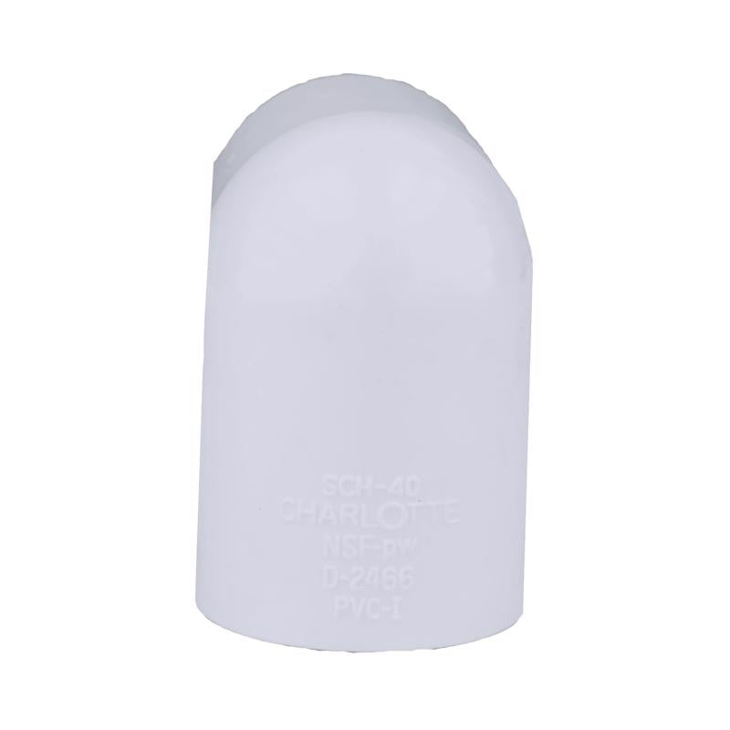 Charlotte Pipe Schedule 40 1/2 in. Slip X 1/2 in. D FPT PVC Elbow 1 pk, Pack of 25