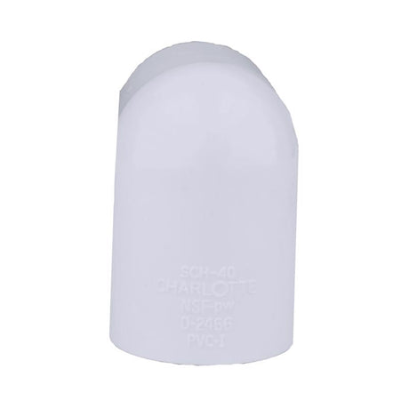 Charlotte Pipe Schedule 40 3/4 in. Slip X 3/4 in. D FPT PVC Elbow 1 pk, Pack of 25