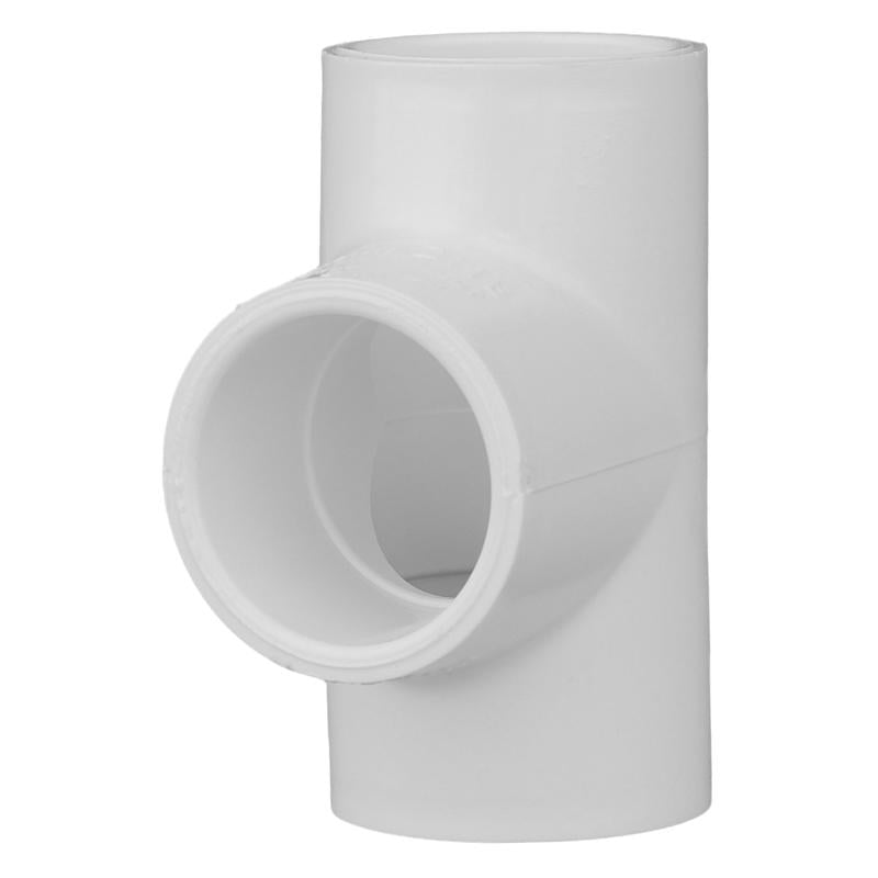 Charlotte Pipe Schedule 40 3/4 in. Slip X 3/4 in. D Slip PVC Tee 1 pk, Pack of 25