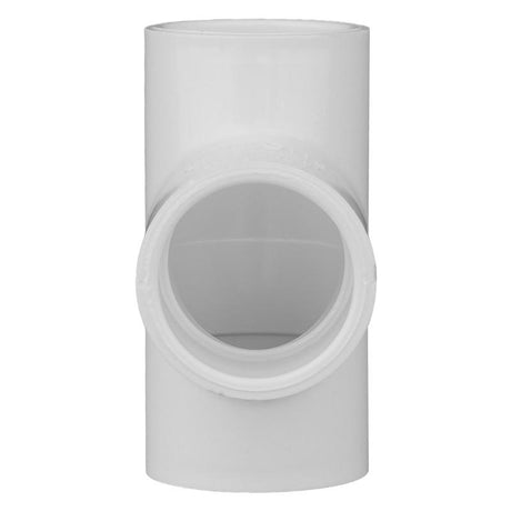 Charlotte Pipe Schedule 40 3/4 in. Slip X 3/4 in. D Slip PVC Tee 1 pk, Pack of 25