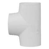 Charlotte Pipe Schedule 40 3/4 in. Slip X 3/4 in. D Slip PVC Tee 1 pk, Pack of 25