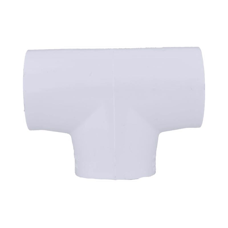 Charlotte Pipe Schedule 40 1-1/4 in. Slip X 1-1/4 in. D Slip PVC Tee 1 pk, Pack of 25
