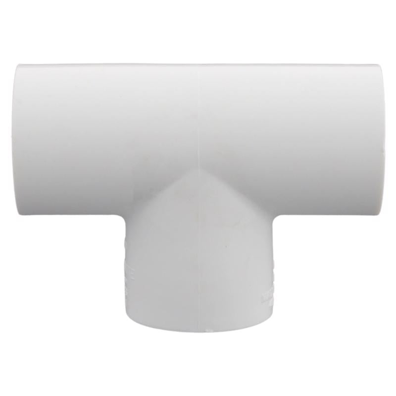 Charlotte Pipe Schedule 40 1/2 in. Slip X 1/2 in. D Slip PVC Tee 1 pk, Pack of 25