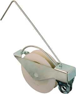 Prime-Line B 515 Roller Assembly, 1-1/4 in Dia Roller, 1/4 in W Roller, Steel, Gray, 2-Roller