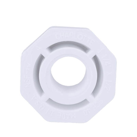 Charlotte Pipe Schedule 40 1-1/4 in. Spigot X 1/2 in. D FPT PVC Reducing Bushing 1 pk