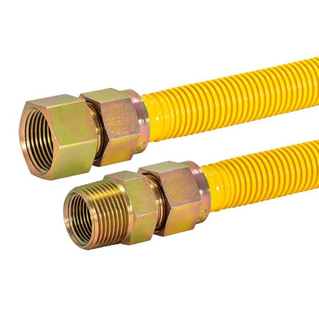 Eastman 3/4 in. FIP in. X 3/4 in. D MIP 24 in. Stainless Steel Installation Kit