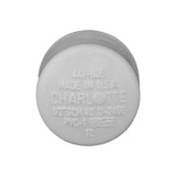 Charlotte Pipe Schedule 40 1/2 in. Slip PVC Cap 1 pk, Pack of 25