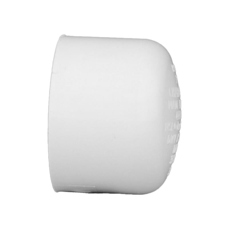 Charlotte Pipe Schedule 40 2 in. Slip PVC Cap 1 pk
