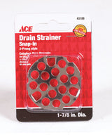 Ace 1-7/8 in. D Chrome Stainless Steel Sink Strainer