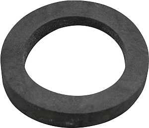 Plumb Pak PP826-3 Overflow Washer, Beveled, Rubber, For: Bath Drains, Pack of 6
