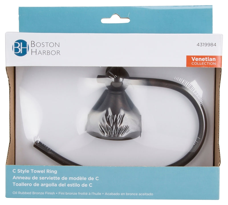 Boston Harbor 5060C-50-10-SOU Towel Ring, Wall Mounting